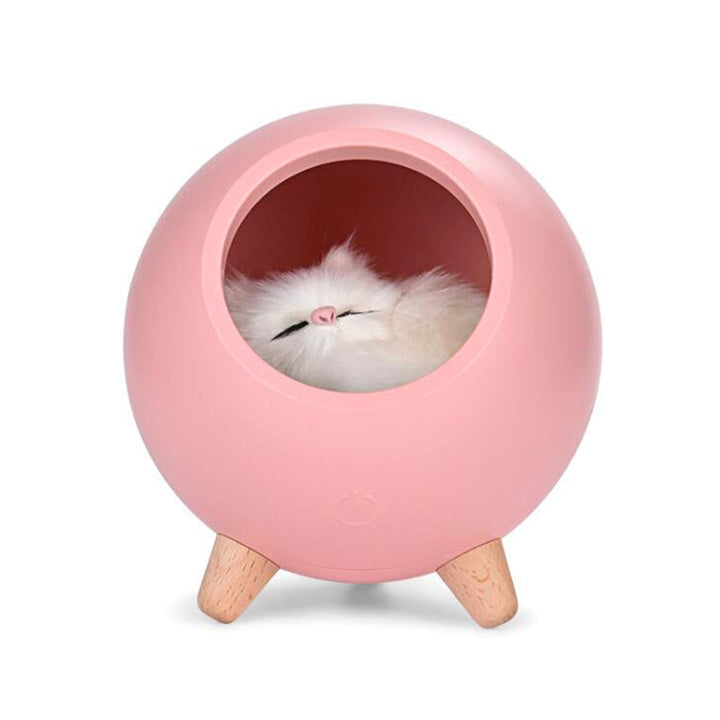 Cat Trådløs Barnas Senglampe - Oppladbar Søtt Design | Luvikno