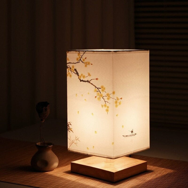 Japansk-skandinavisk Bordlampe - HikariGlow | Luvikno