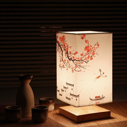 Japansk-skandinavisk Bordlampe - HikariGlow | Luvikno