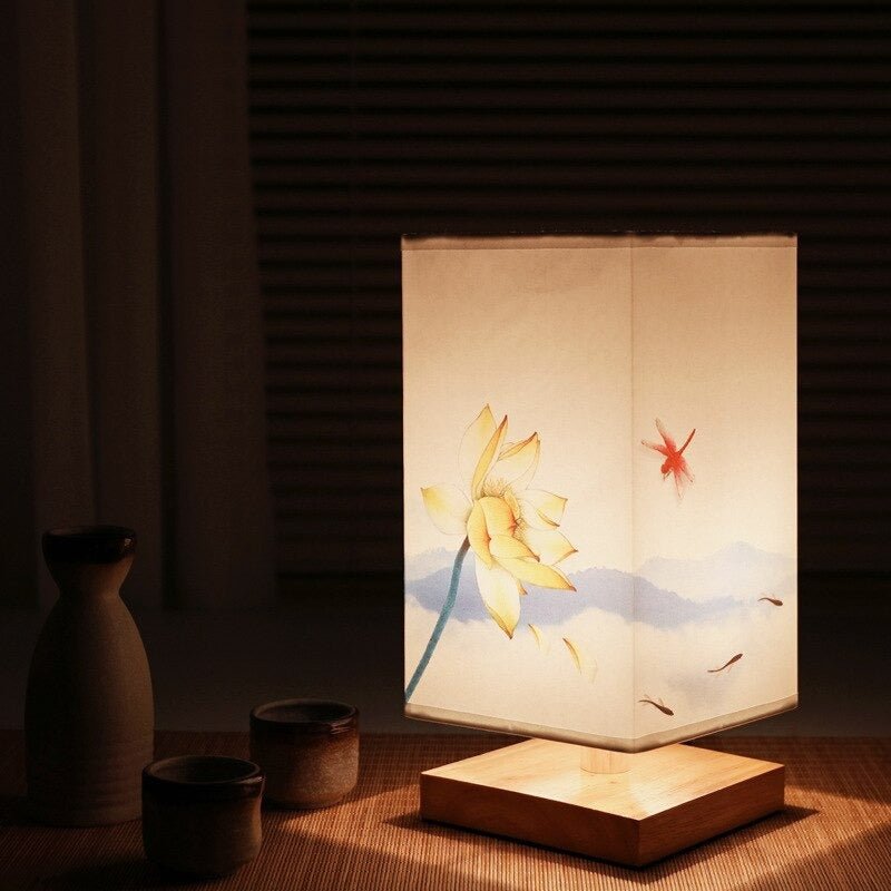 Japansk-skandinavisk Bordlampe - HikariGlow | Luvikno