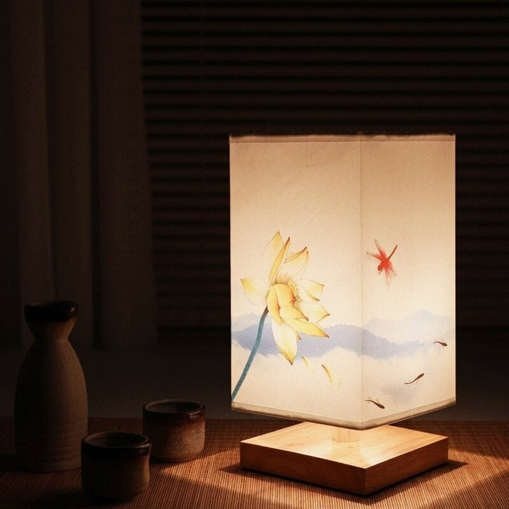 Japansk-skandinavisk Bordlampe - HikariGlow | Luvikno
