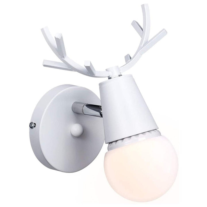Deer Antler Vegglampe i Nordisk Stil Design | Luvikno