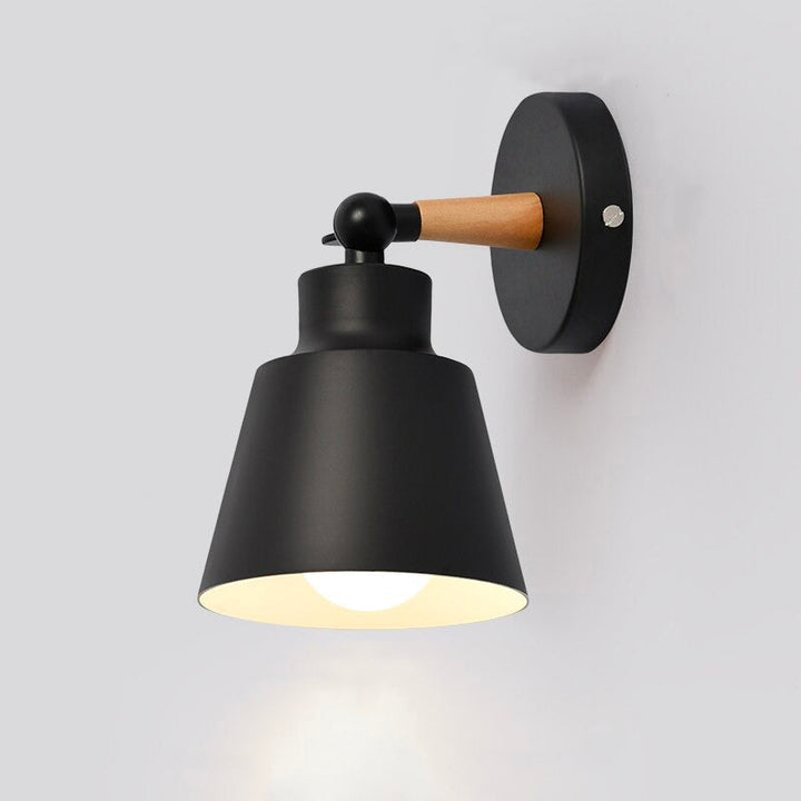 Skandinavisk Metall Vegg Nattlampe med Berøringskontroll | Luvikno