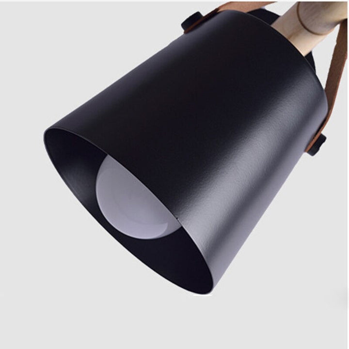 Skandinavisk Vegg Nattbord Lampe Retro Berøringsfølsomt Design | Luvikno