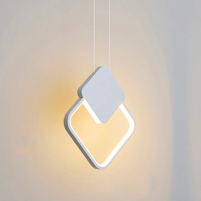 Moderne design henge nattbord lampe med LED lys | Luvikno