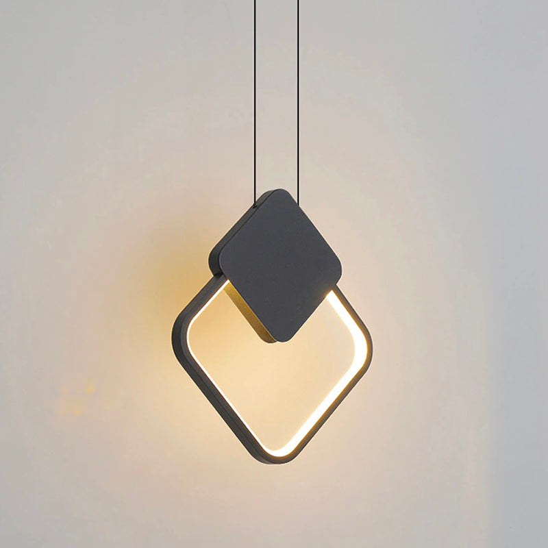 Moderne design henge nattbord lampe med LED lys | Luvikno