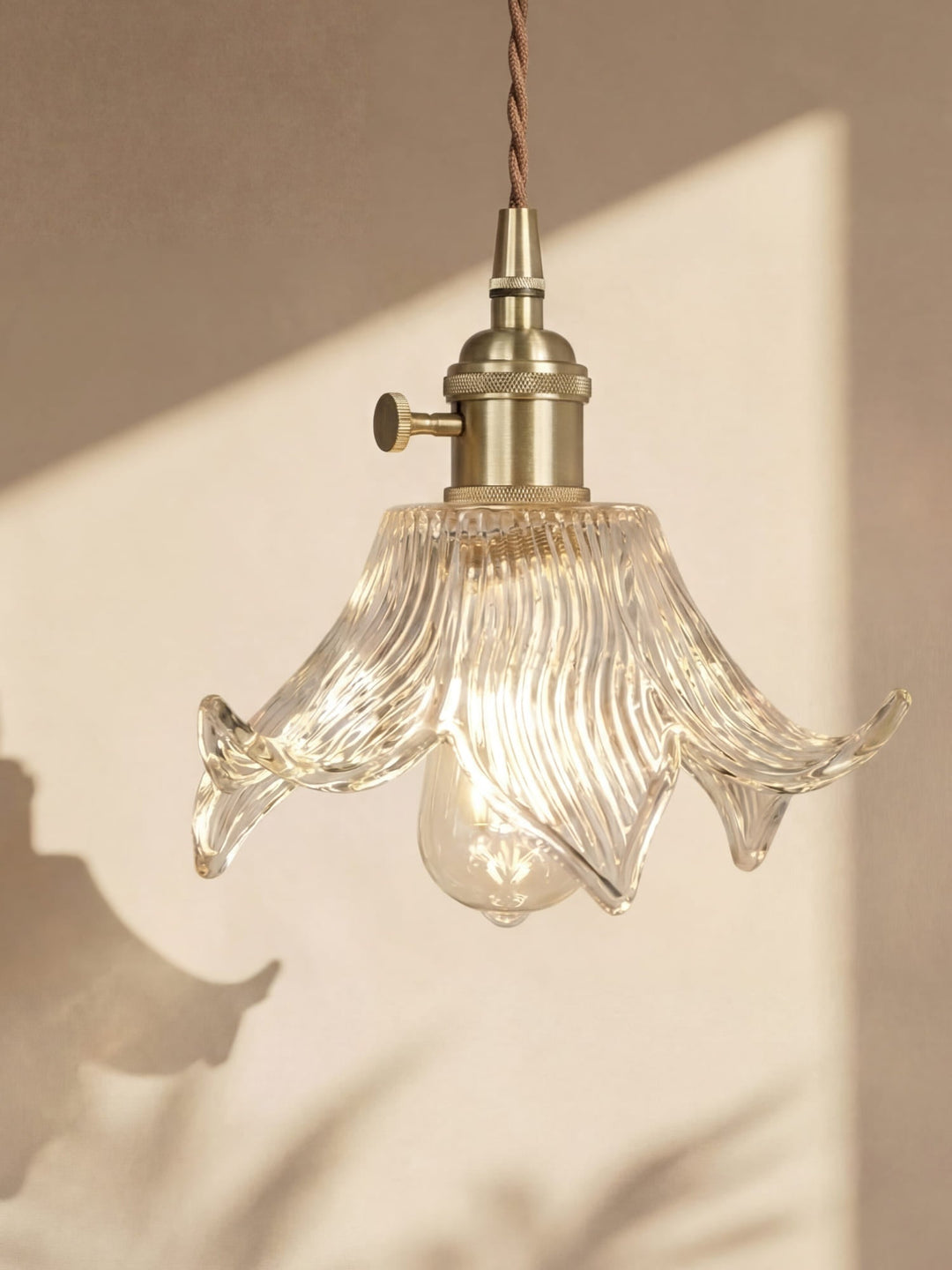 Glass Pendelampe - OpulentGlow | Luvikno