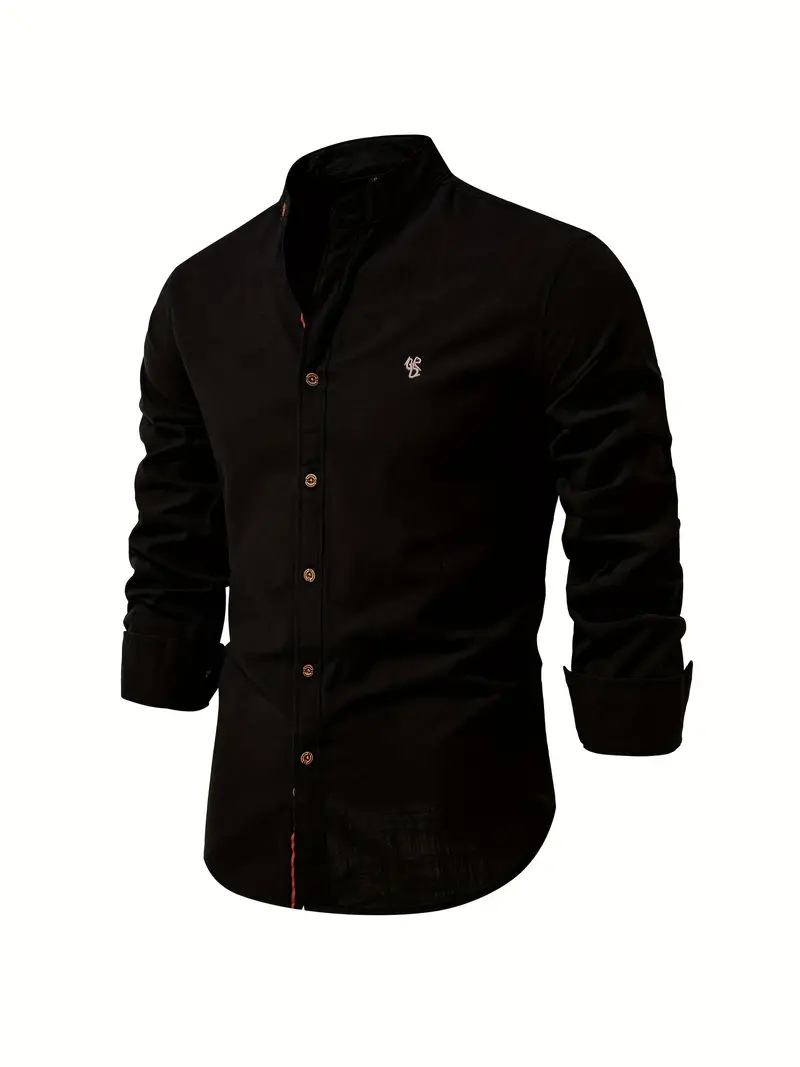 Luvik | Miesten Slim-fit Kauluspaita Pitkät Hihat