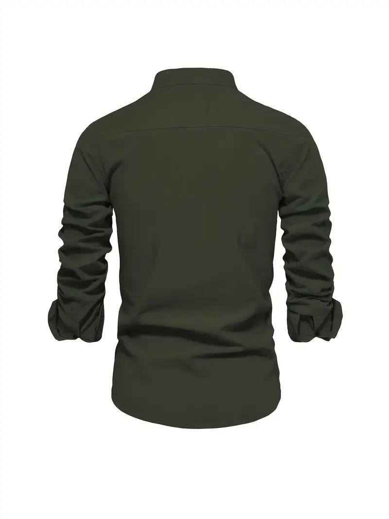 Luvik | Miesten Slim-fit Kauluspaita Pitkät Hihat