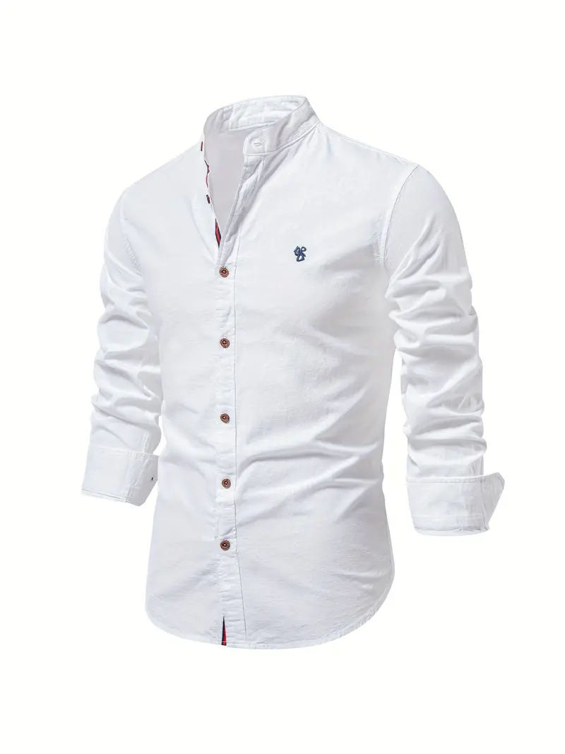 Luvik | Miesten Slim-fit Kauluspaita Pitkät Hihat