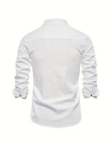Luvik | Miesten Slim-fit Kauluspaita Pitkät Hihat