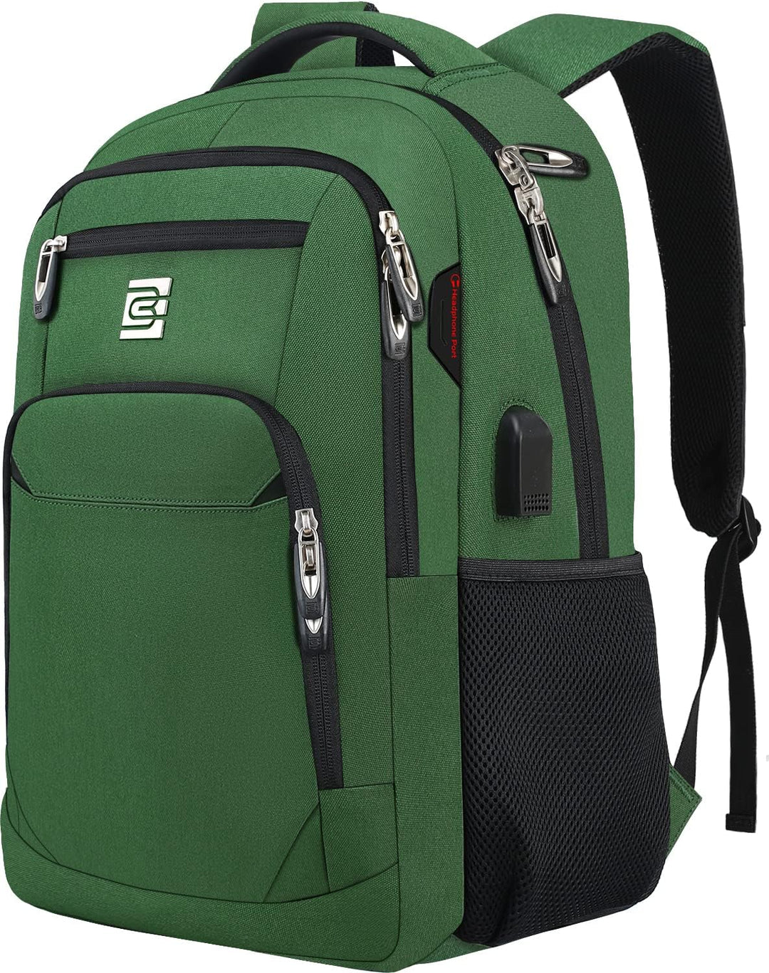 Slim anti-tyveri laptop ryggsekk med USB-ladeport | Luvikno