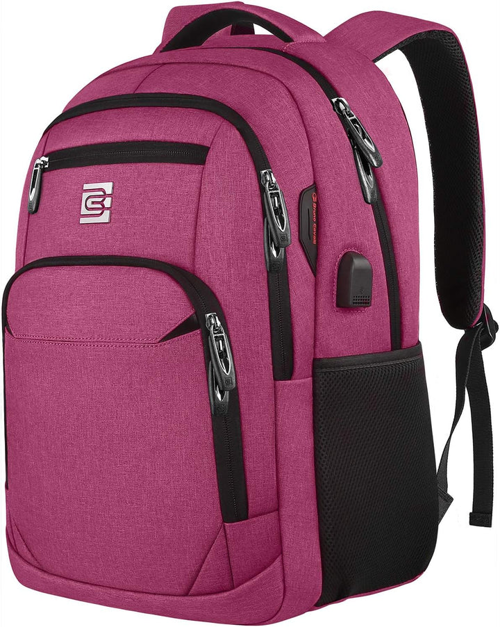 Slim anti-tyveri laptop ryggsekk med USB-ladeport | Luvikno