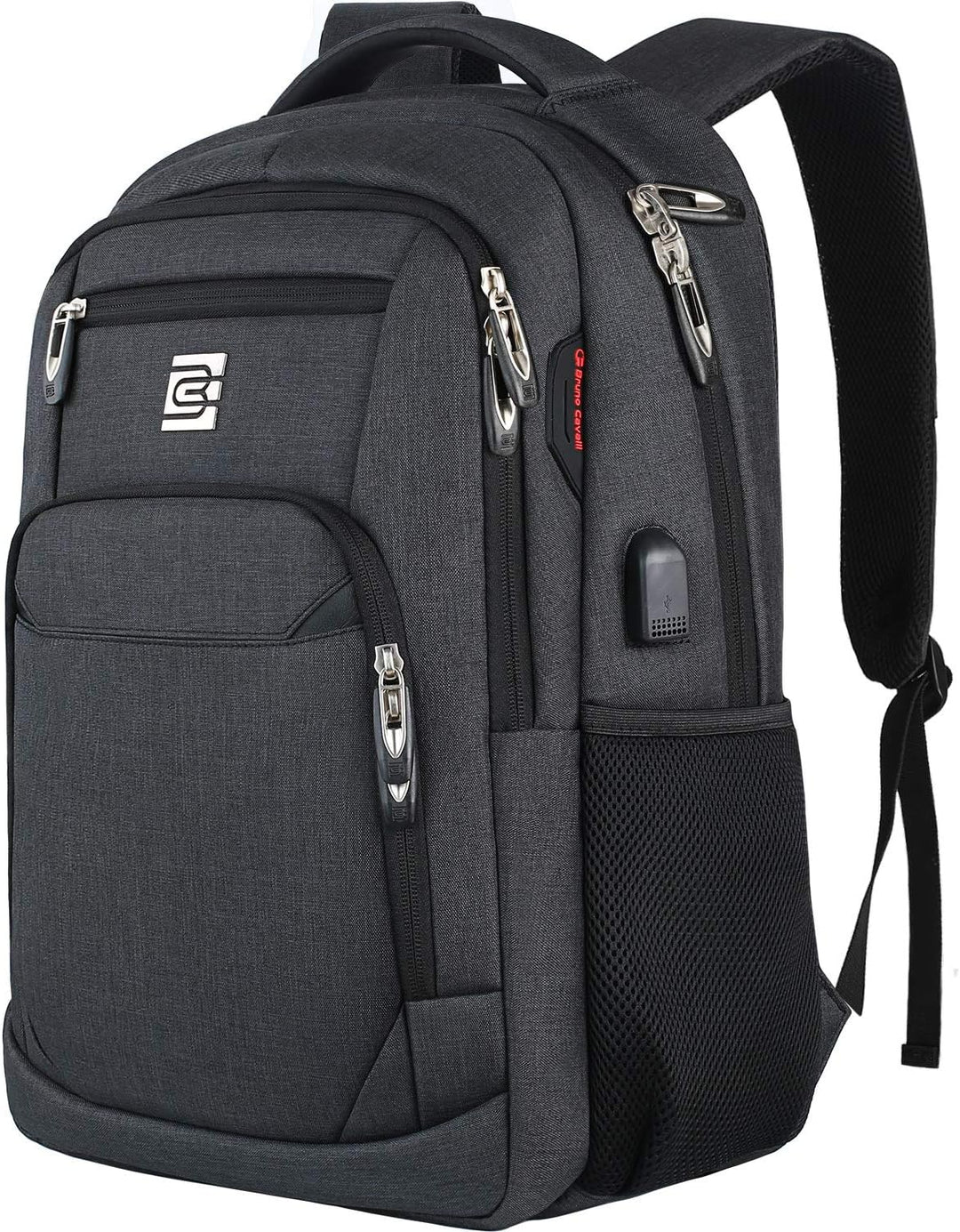 Slim anti-tyveri laptop ryggsekk med USB-ladeport | Luvikno