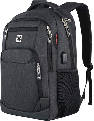 Slim anti-tyveri laptop ryggsekk med USB-ladeport | Luvikno