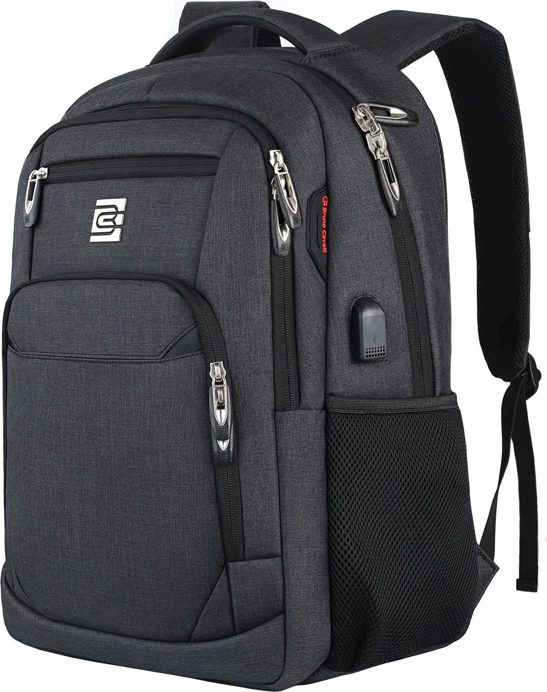 Slim anti-tyveri laptop ryggsekk med USB-ladeport | Luvikno