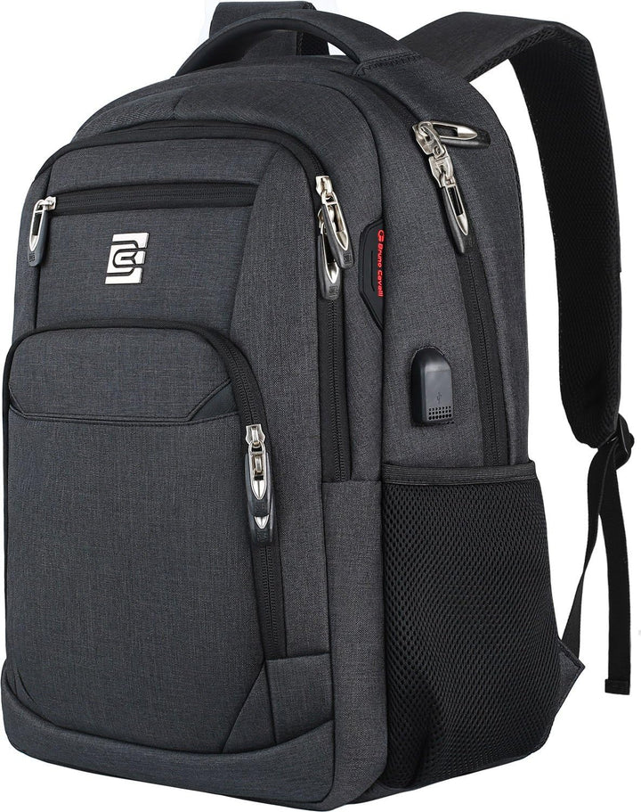 Slim anti-tyveri laptop ryggsekk med USB-ladeport | Luvikno
