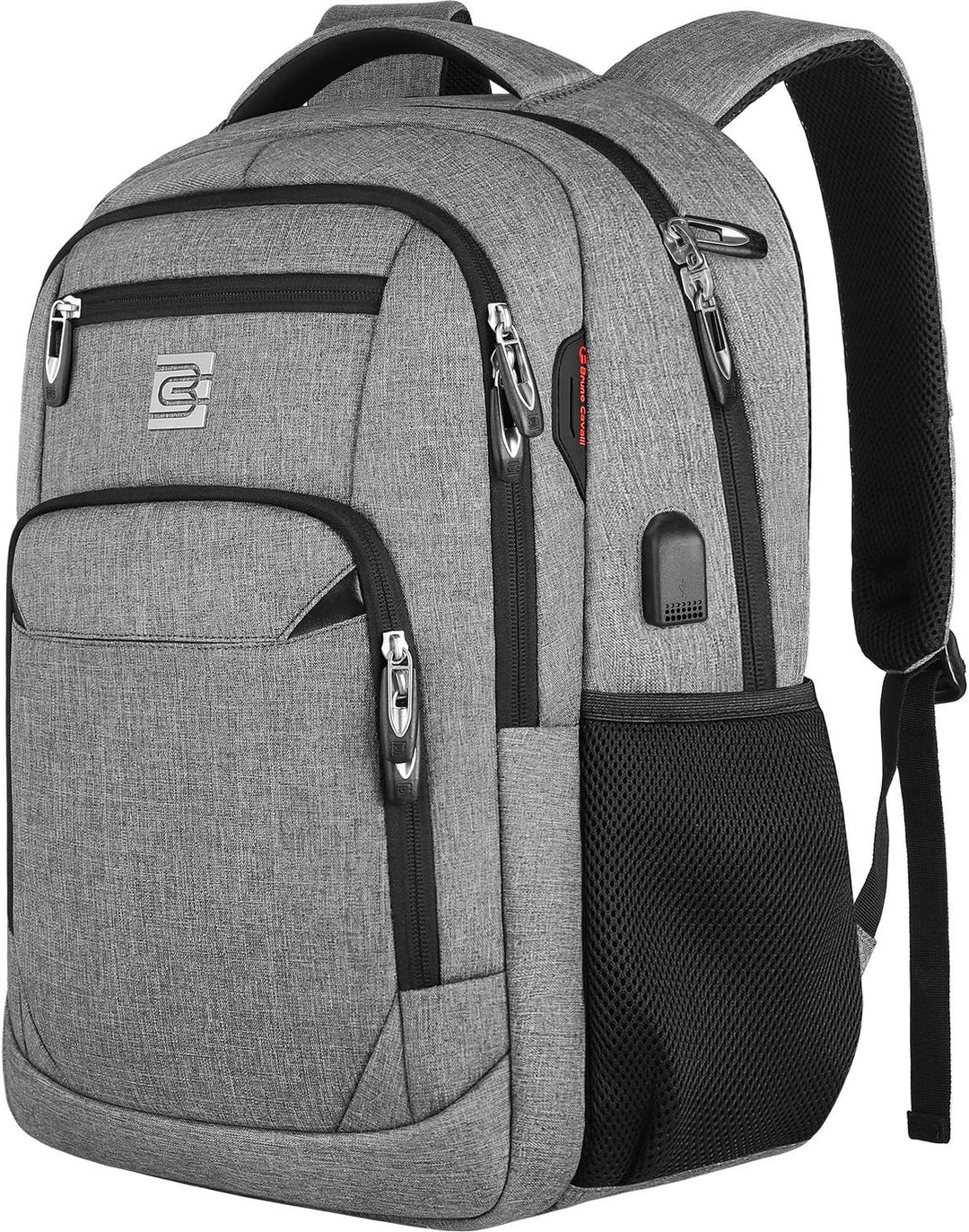 Slim anti-tyveri laptop ryggsekk med USB-ladeport | Luvikno