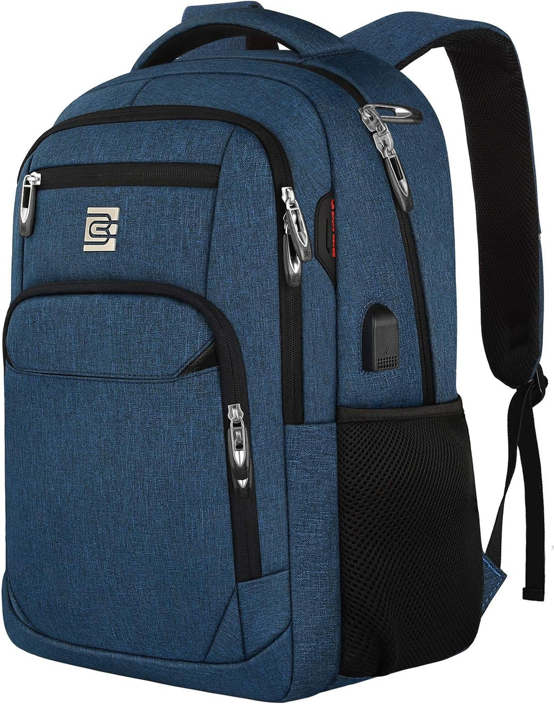 Slim anti-tyveri laptop ryggsekk med USB-ladeport | Luvikno