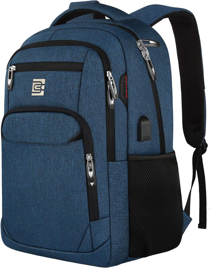 Slim anti-tyveri laptop ryggsekk med USB-ladeport | Luvikno