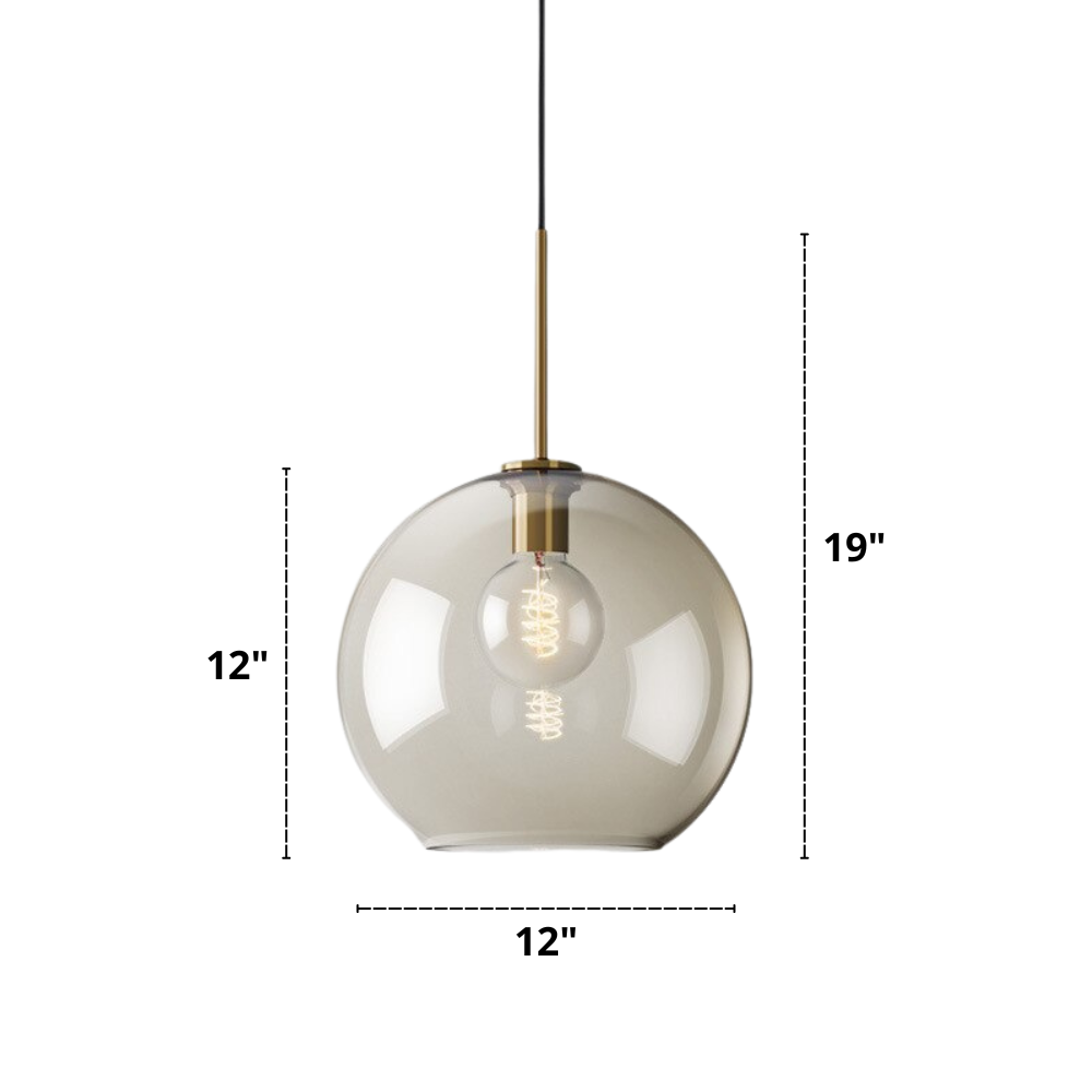 Moderne Glasshengende Lampen | Luvikno