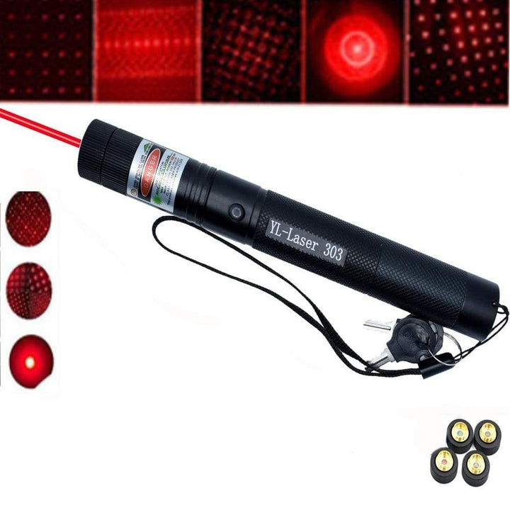 Høyytelses Laserpointer 303 | Kraftig Grønn Stråle for Langdistanse | Luvikno
