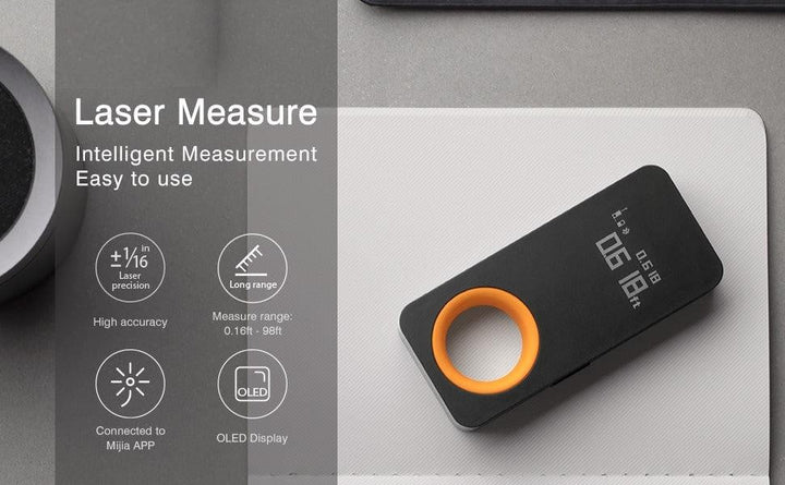 30M Digital Laser Tape Measure | Luvikno
