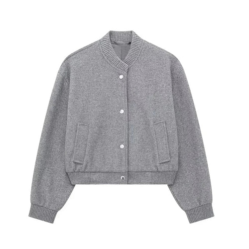 Luvik | Wustina kort jakke i ull chic