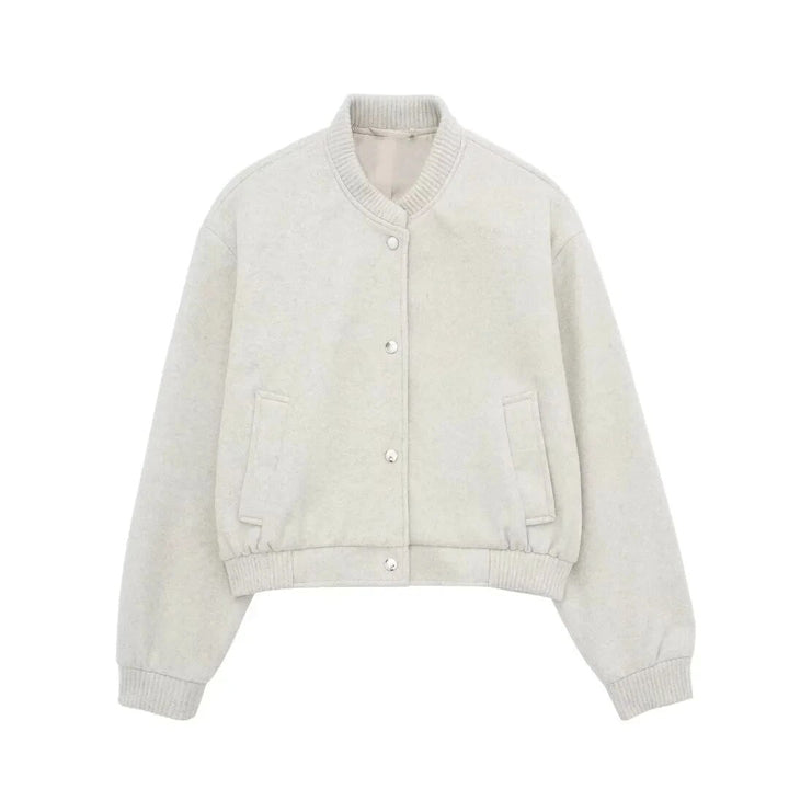 Luvik | Chic cropped bomberjakke