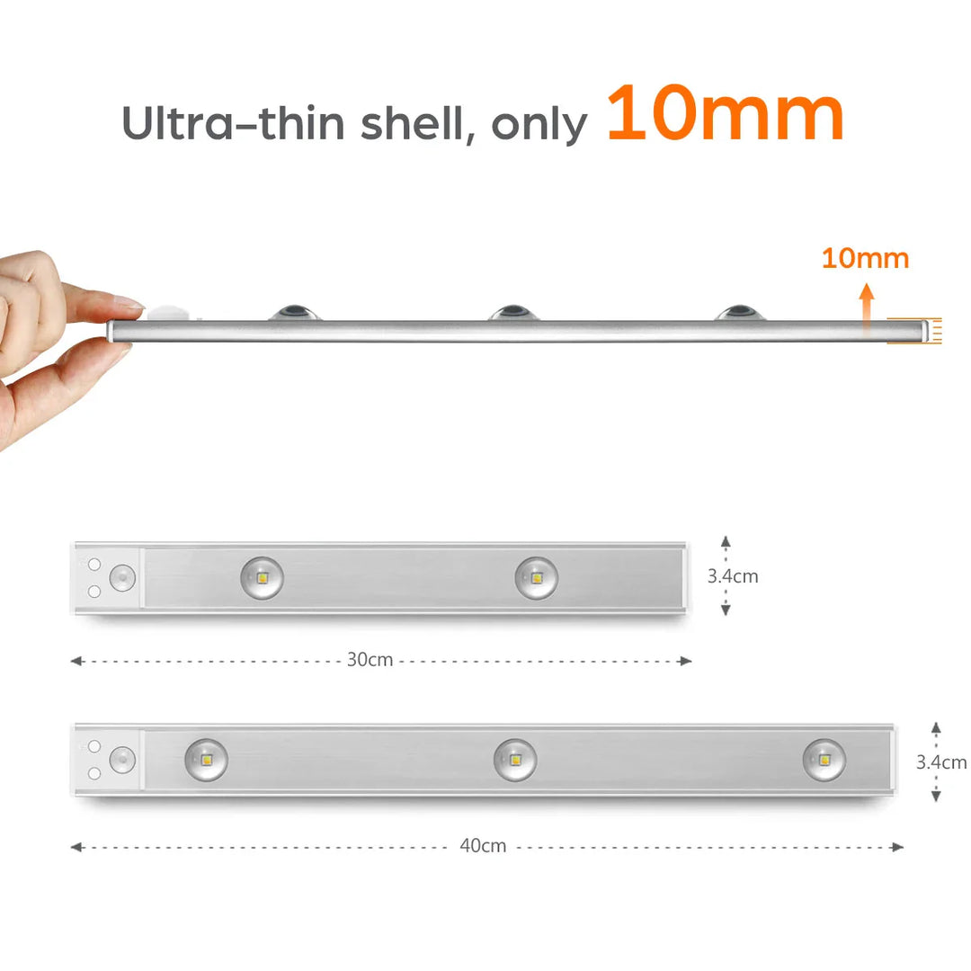 LED Under Cabinet Spot Light Rechargeable Magnet Night Light | Luvikno