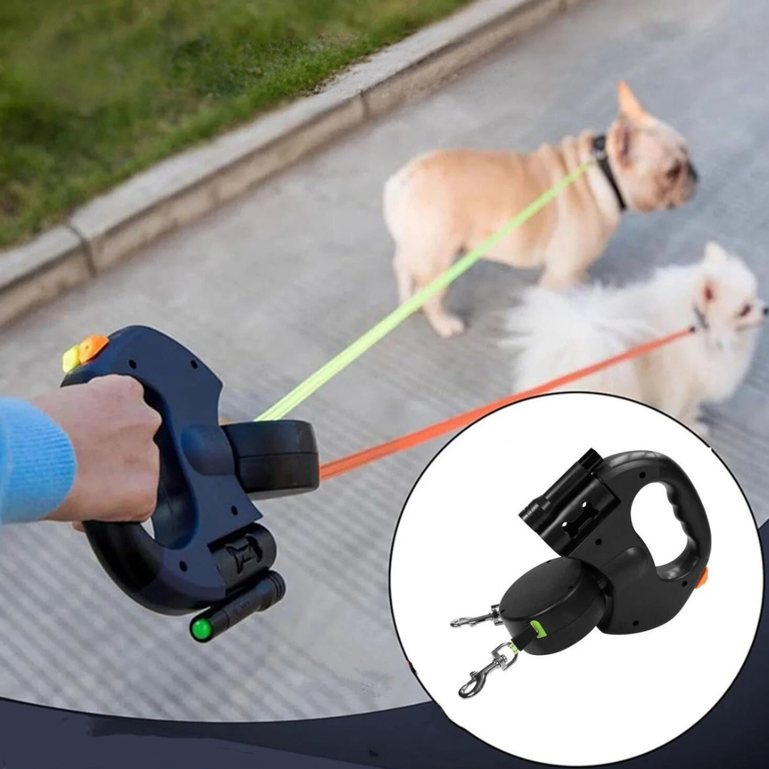 Tangle Free Dual Dog Leash Luvikno