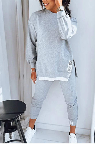 Luvik | Behagelig Sweatshirt- og Bukse-sett for kvinner