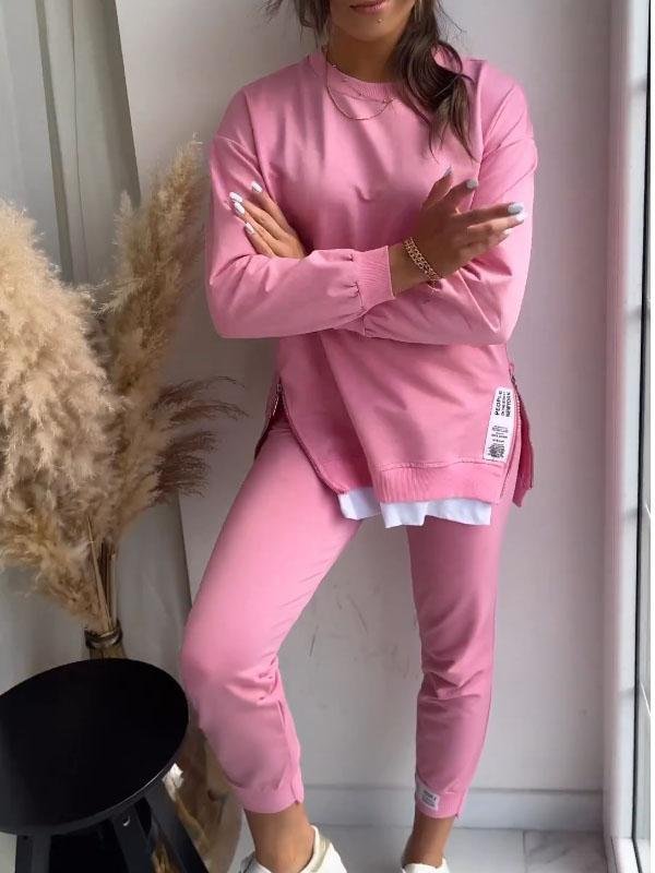 Luvik | Behagelig Sweatshirt- og Bukse-sett for kvinner
