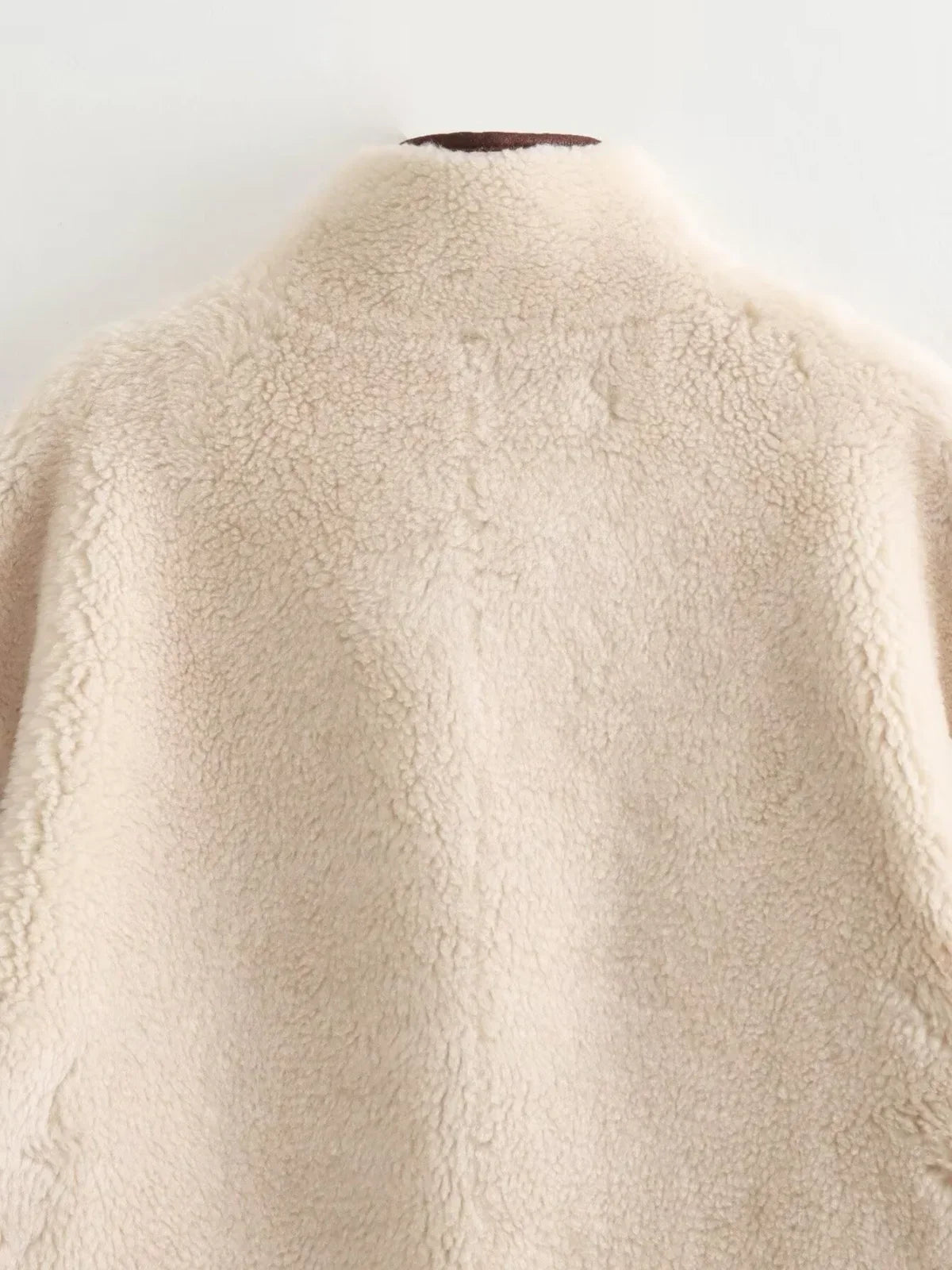 Luvik | Shearling Stand Collar Jacket