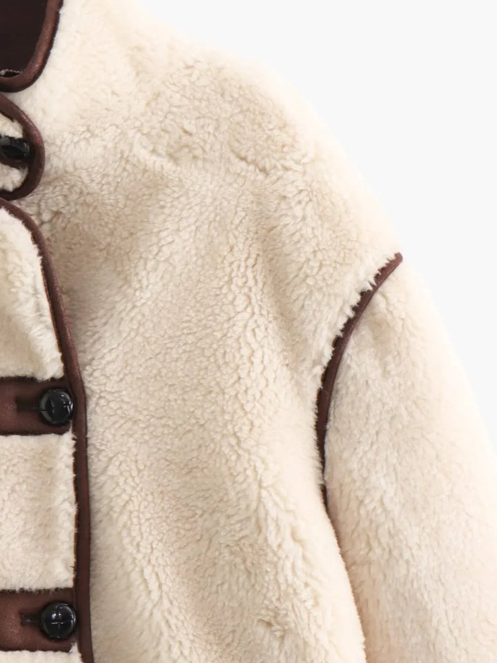 Luvik | Shearling Stå-krage Jakke