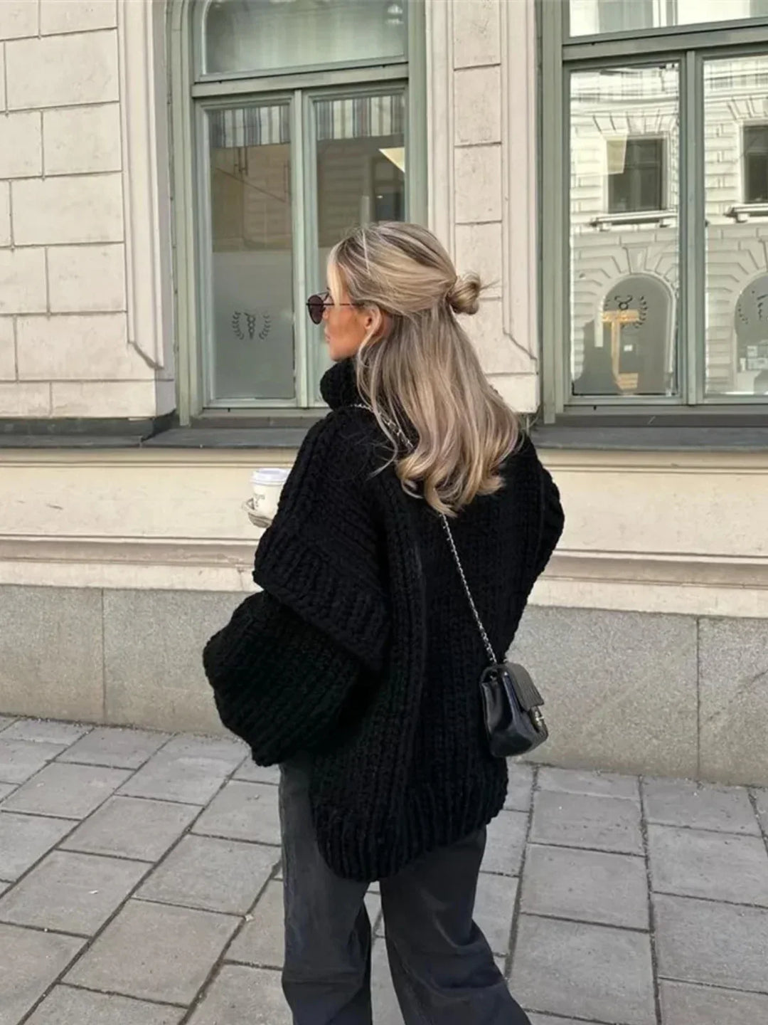 Luvik | Strikk Oversized Pologenser