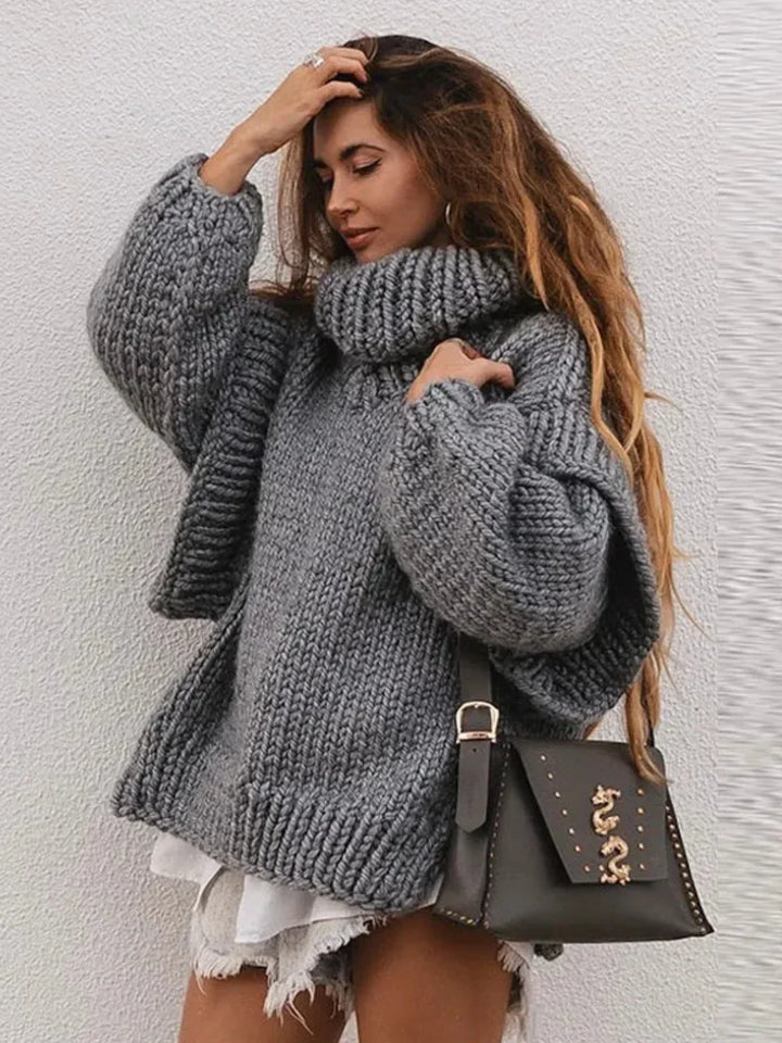 Luvik | Strikk Oversized Pologenser