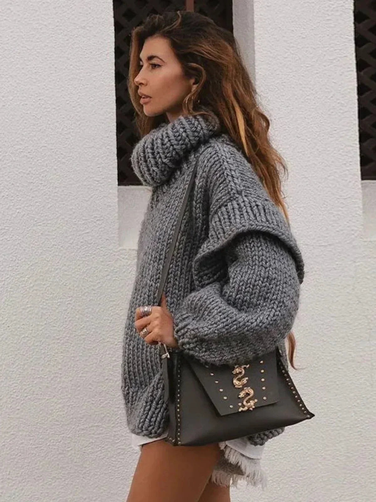 Luvik | Neule Oversized Pooloneule