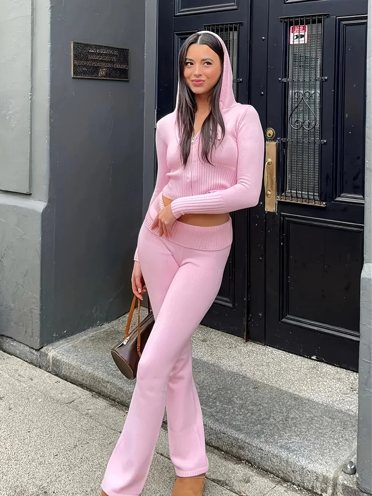 Luvik | Up Knit Hoodie ja Jogger Set