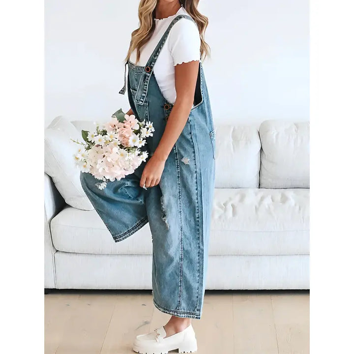 Luvik | Tyylikkäät löysät haalarifarkut