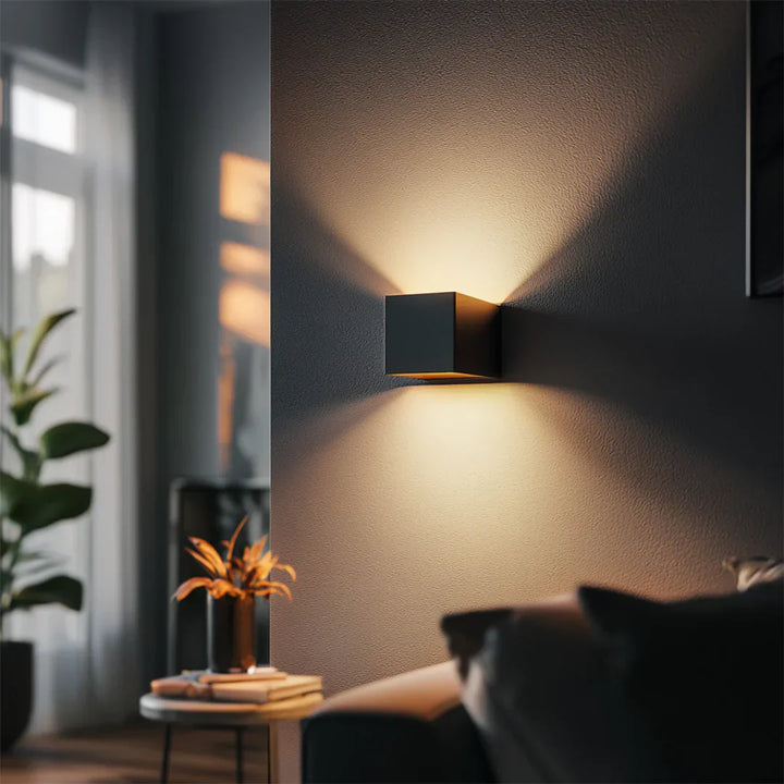 Luvikno | LuxeLumen Water Resistant Wall Lamp | Adjustable beam angle for optimal lighting