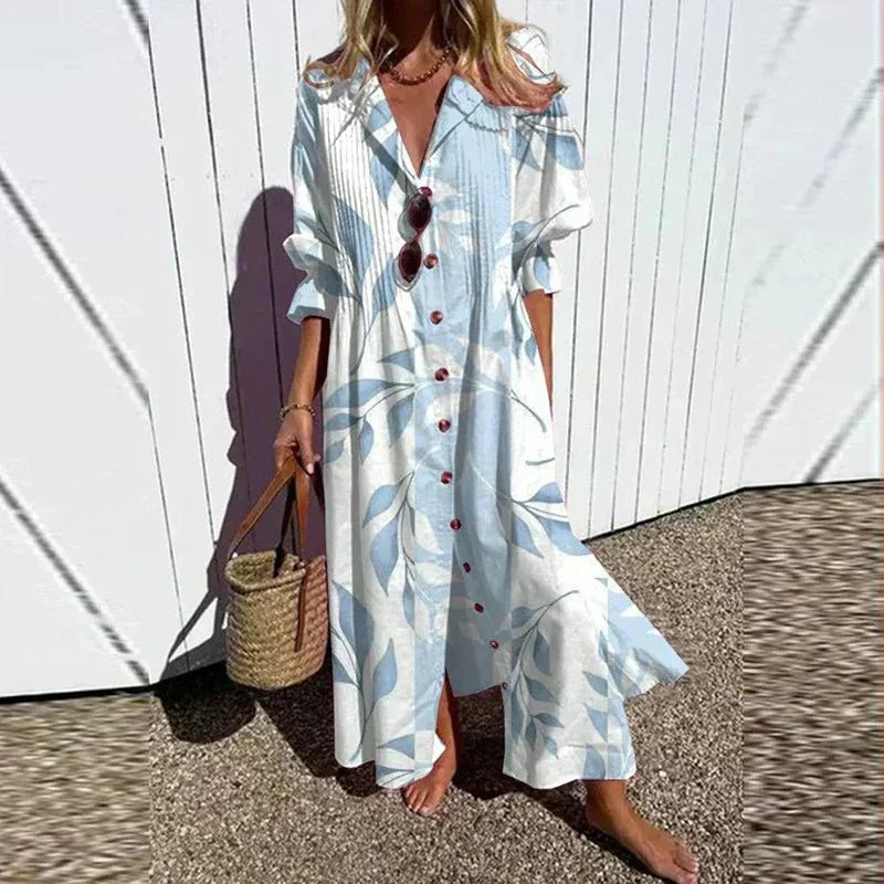 Luvik | Klassinen Boho Maxi Mekko