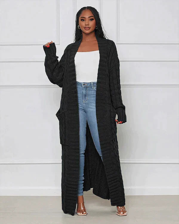 Luvik | V-hals genser lang oversized
