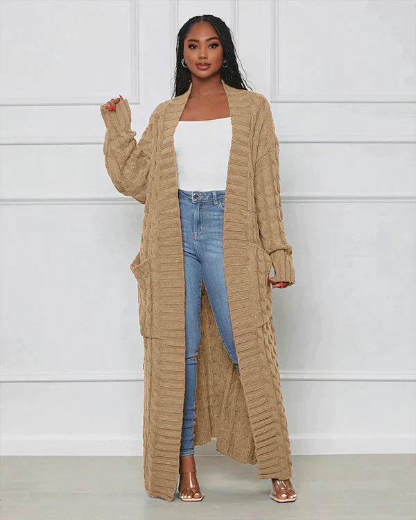 Luvik | V-hals genser lang oversized