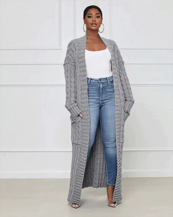 Luvik | V-hals genser lang oversized