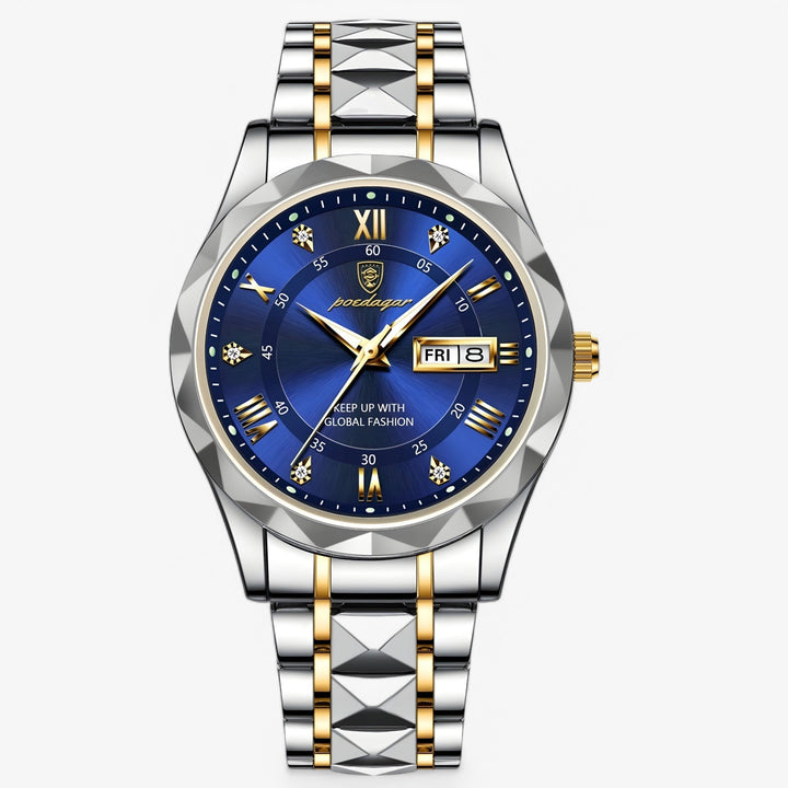 Herre Automatisk Klokke Klassisk Lærreim 40mm | Luvikno