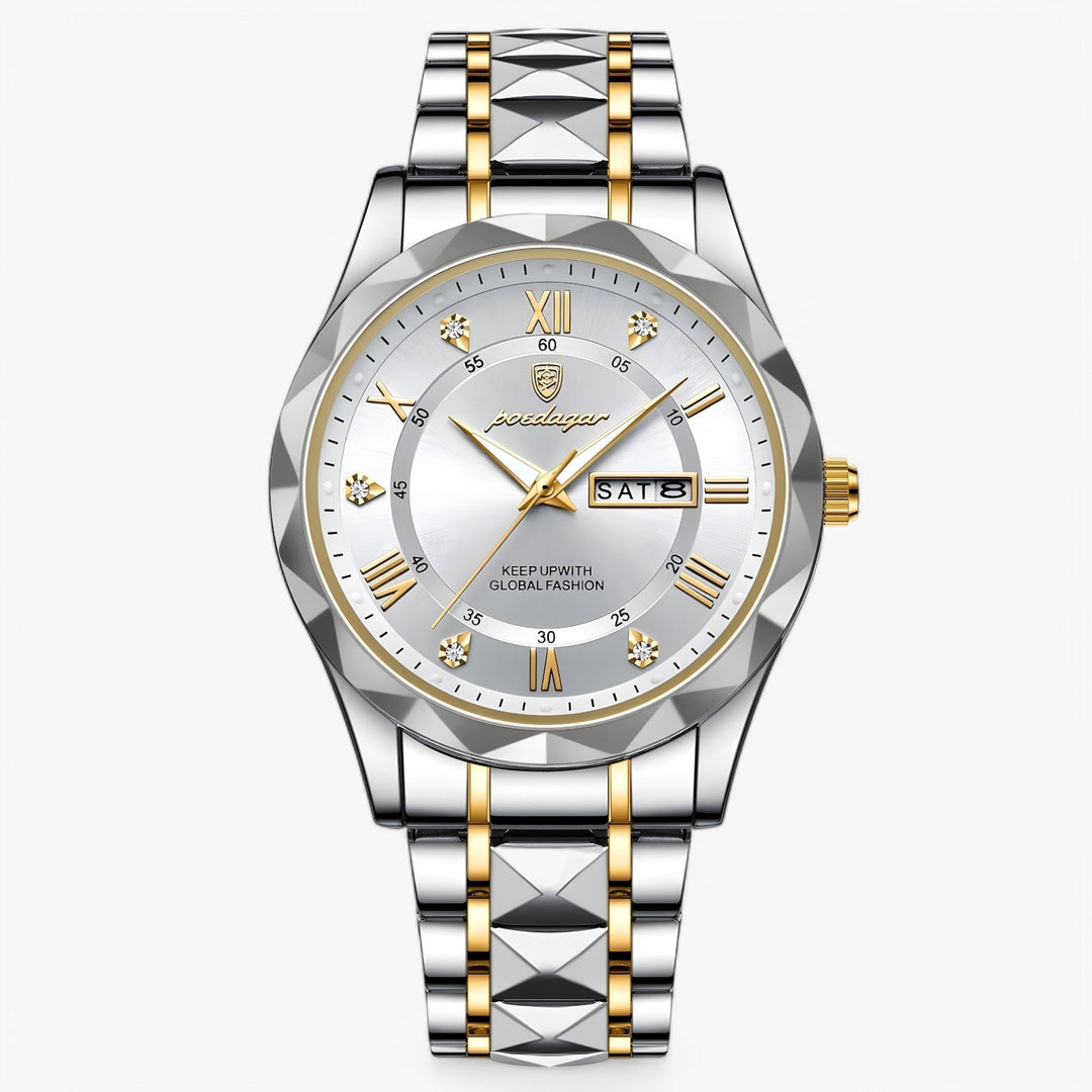 Herre Automatisk Klokke Klassisk Lærreim 40mm | Luvikno