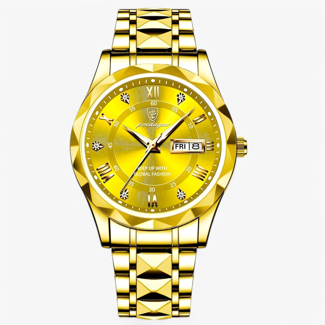 Herre Automatisk Klokke Klassisk Lærreim 40mm | Luvikno