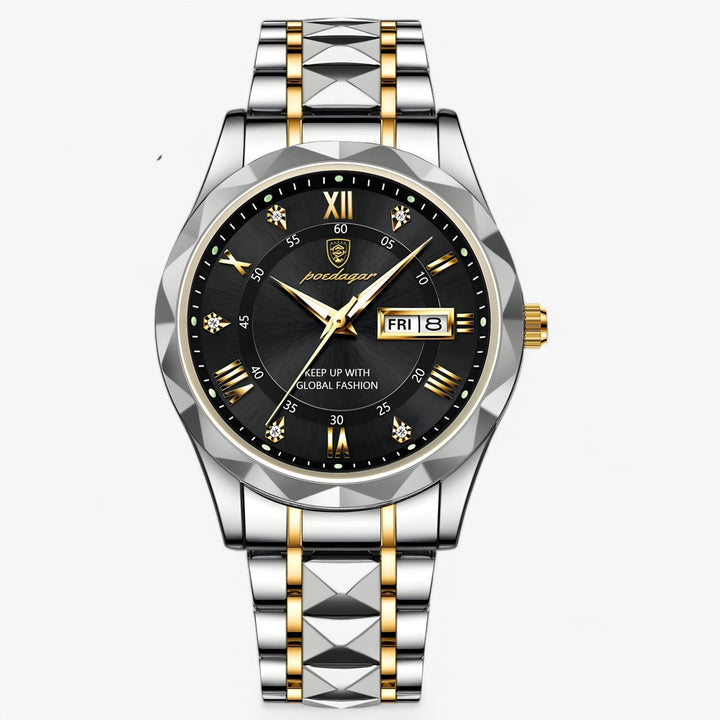 Herre Automatisk Klokke Klassisk Lærreim 40mm | Luvikno