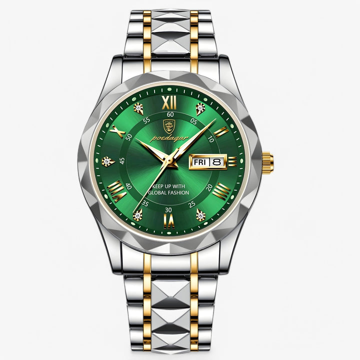 Herre Automatisk Klokke Klassisk Lærreim 40mm | Luvikno